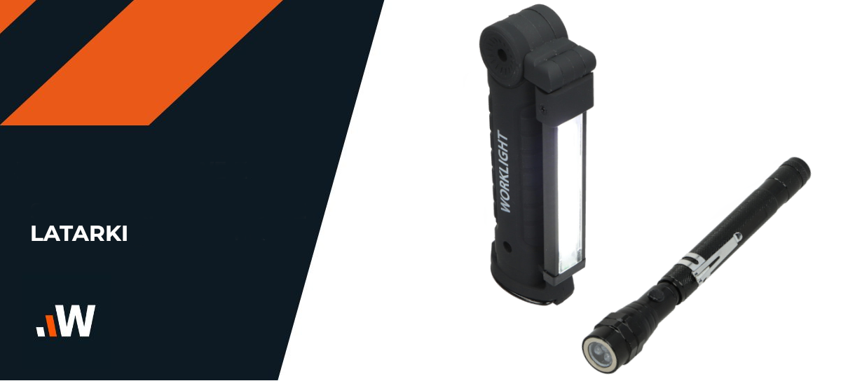 Latarka składana LED COB W52S