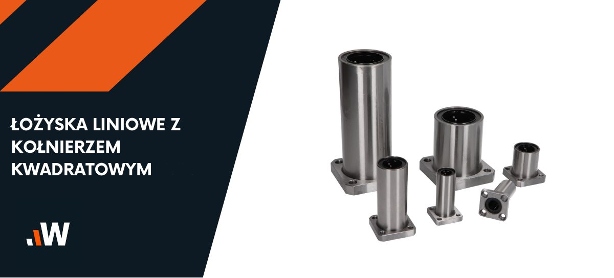 Łożysko z kołnierzem kwadratowym LMK06UU