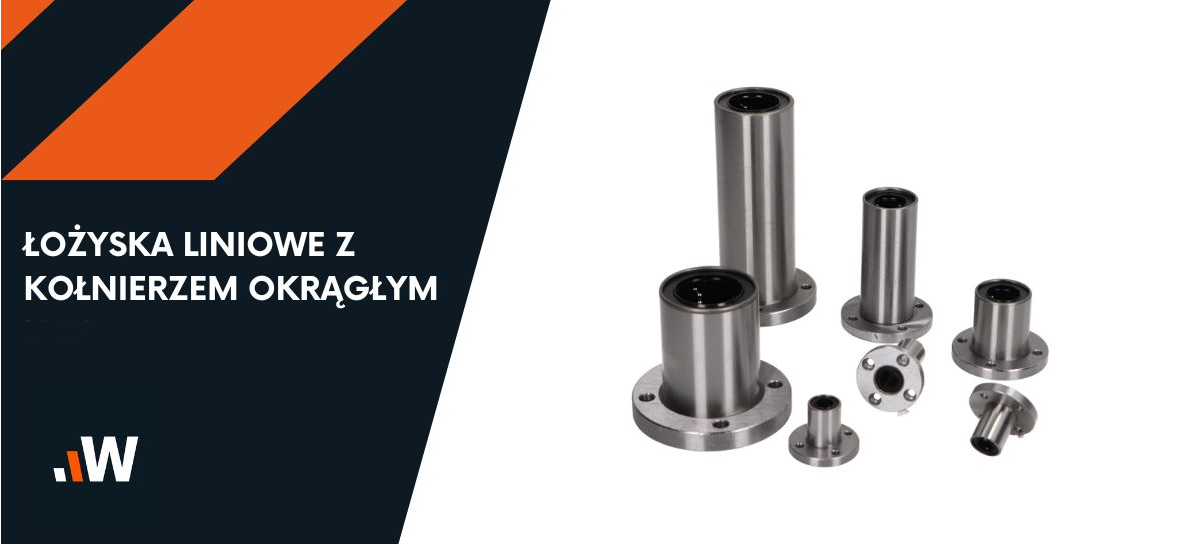 Łożysko z kołnierzem okrągłym LMF06UU Łożysko z kołnierzem okrągłym LMF06UU