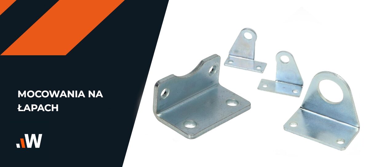 Mocowanie siłownika na Łapach ISO-LB 80