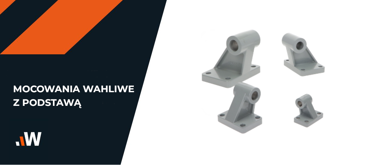 Mocowanie siłownika wahliwe ISO-SDB-040 do siłownika D 40 mm Ucho skośne