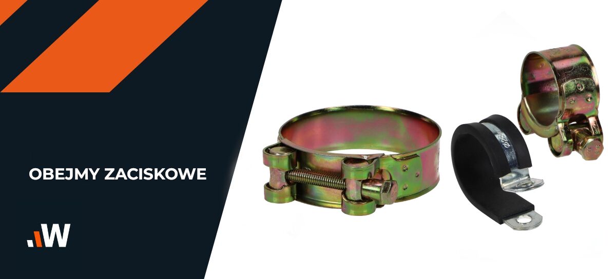 Obejma gumowana typu P-CLIP 10mm