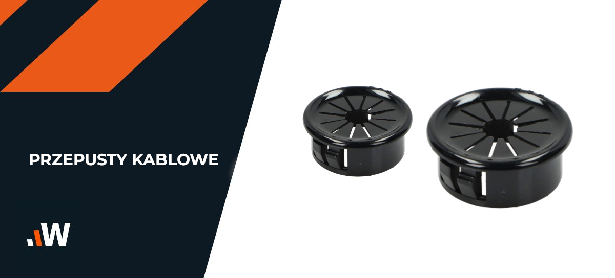 Przepust kablowy uniwersalny, nacinany RS19 - 19mm