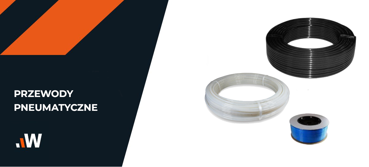 Przewód pneumatyczny poliamidowy biały transparentny 12/9