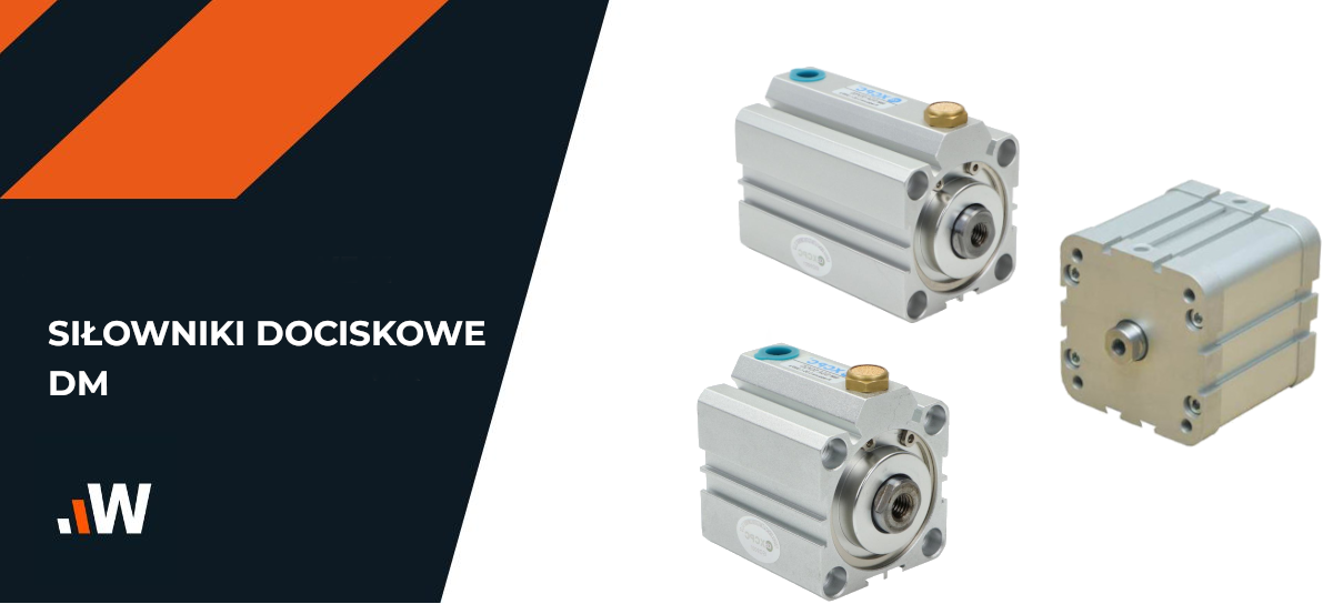 Siłownik pneumatyczny dociskowy DM 032 X 020 Siłownik pneumatyczny dociskowy DM 032 X 020
