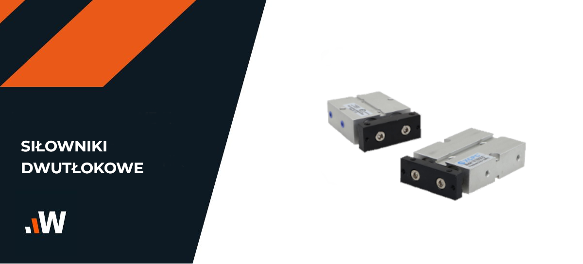 Siłownik pneumatyczny kompaktowy TN 10x10 Dwutłokowy z magnesem