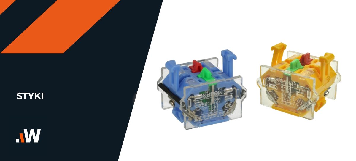 Styk pomocniczny LAS0-A3Y-M20 2NO wolnoprzełączany Onpow