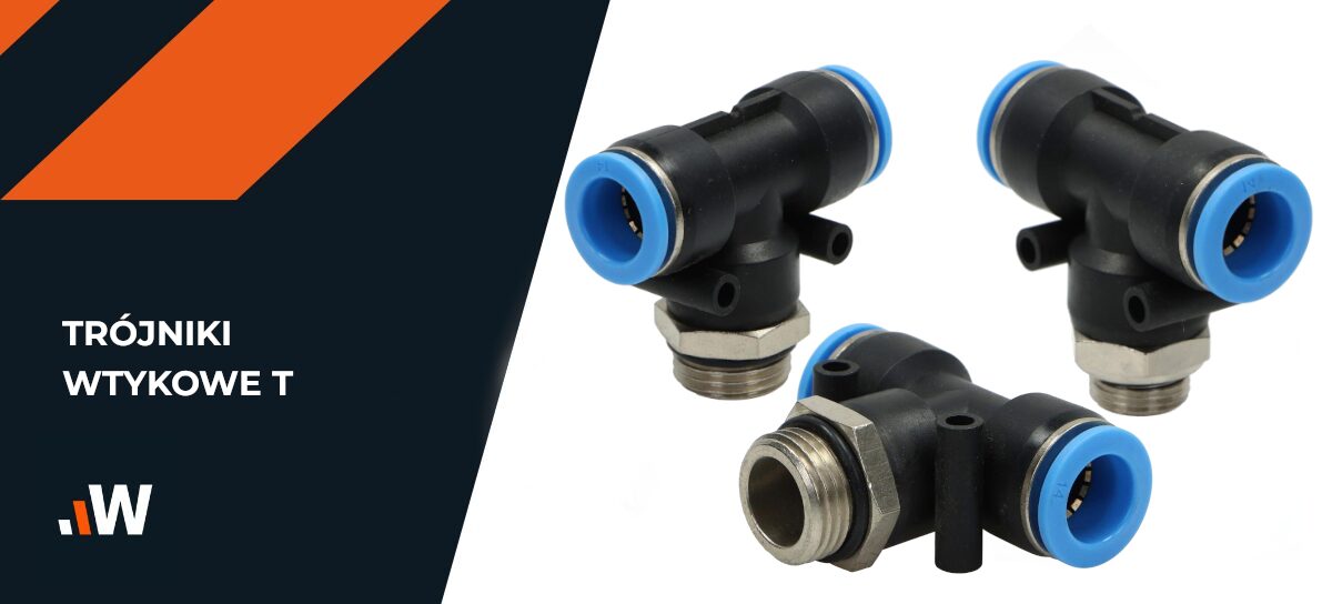 Trójnik złączka pneumatyczna T 06 1/2 PT06-04