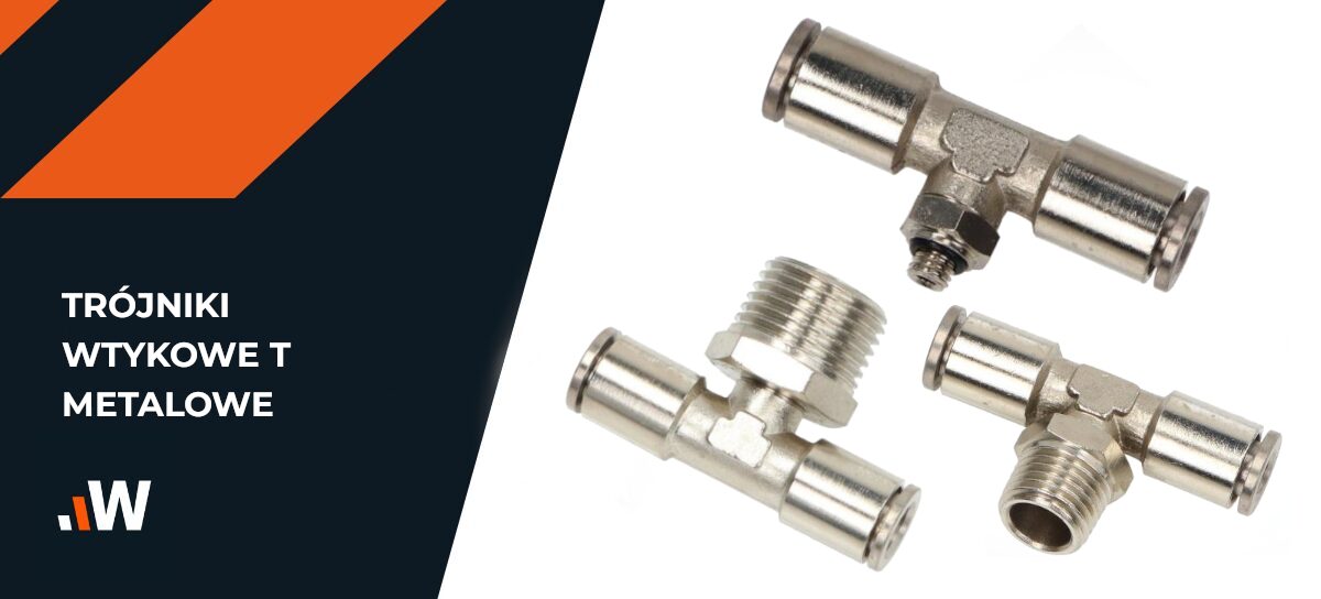 Złączka pneumatyczna Trójnik METAL 04