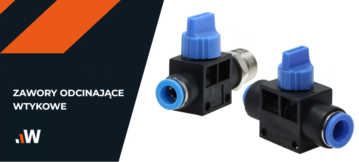 Zawór pneumatyczny odcinający 3/2 wtykowy na wąż 6mm HVFF-06 Zawór pneumatyczny odcinający 3/2 wtykowy na wąż 6mm HVFF-06