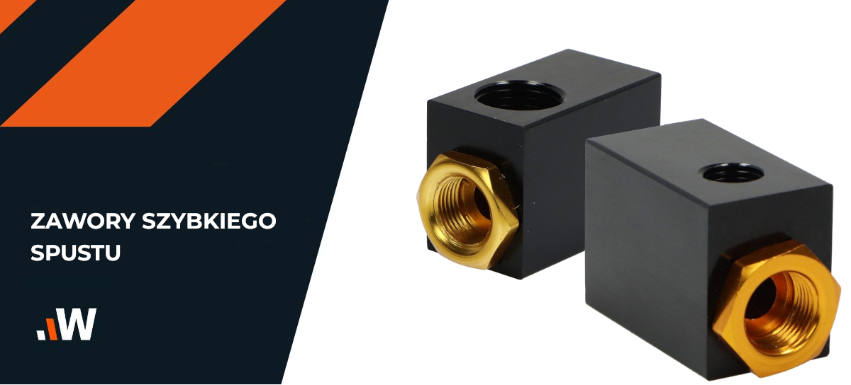 Zawór pneumatyczny szybkiego spustu QE-01 1/8'' Zawór pneumatyczny szybkiego spustu QE-01 1/8''