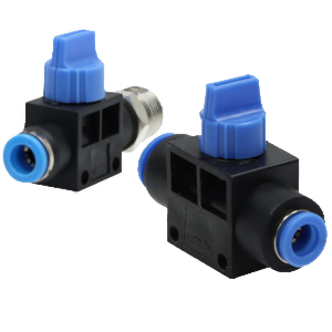 Zawory odcinające wtykowe