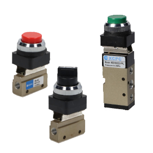 Zawory pneumatyczne z przyciskiem