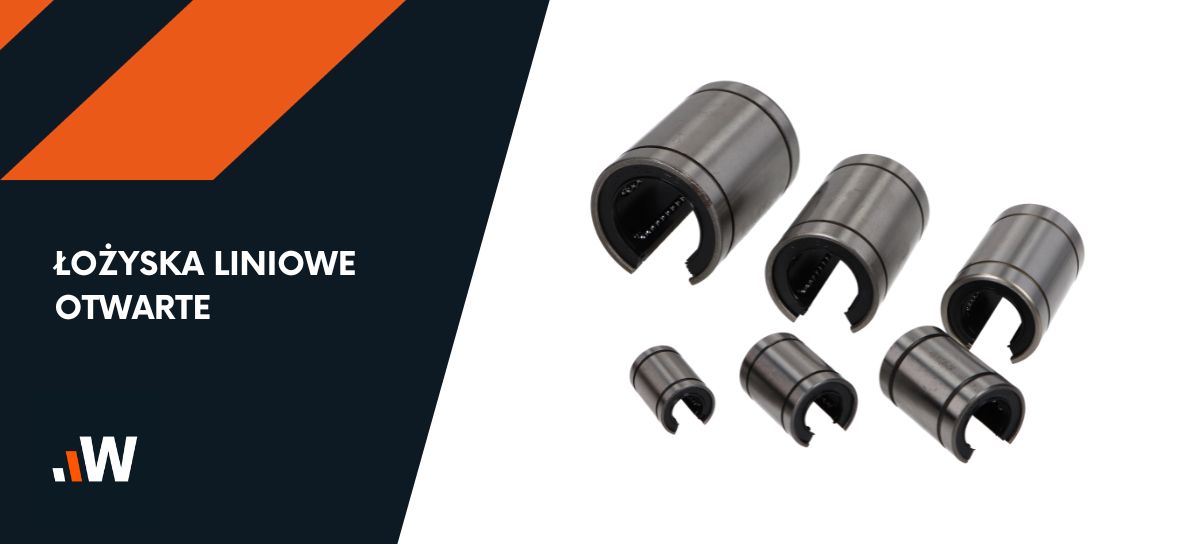 Łożysko liniowe otwarte LM10OP